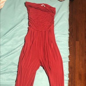 red Jumpsuit
